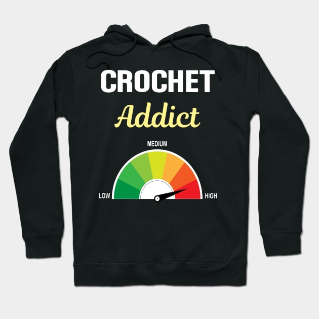 Addict Crochet Hoodie by Hanh Tay